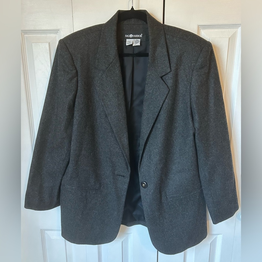 Sag Harbor Charcoal Blazer
